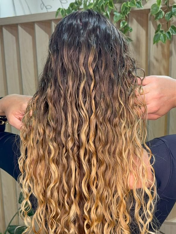 Cabelo depois do atendimento