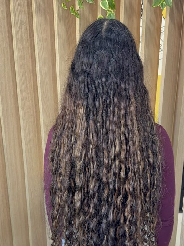 Cabelo antes do atendimento